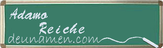 Adamo Reiche Visitenkarte